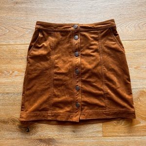 Button down Abercrombie and Fitch skirt